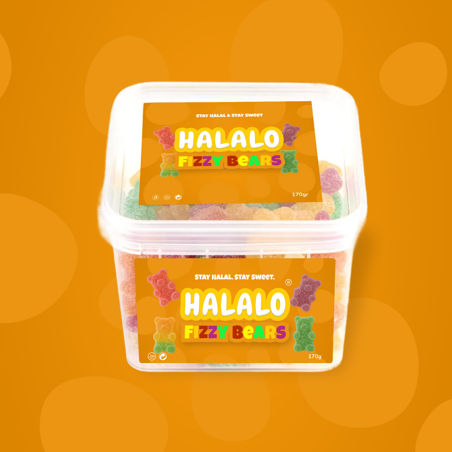 Fizzy Bears 170g Tubs